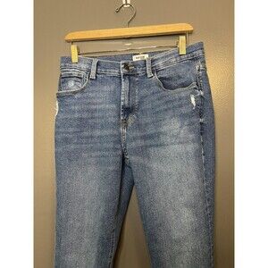 Kensie Jeans Womens 10/30 Blue Medium Wash The Kelsey High Rise Skinny Stretch